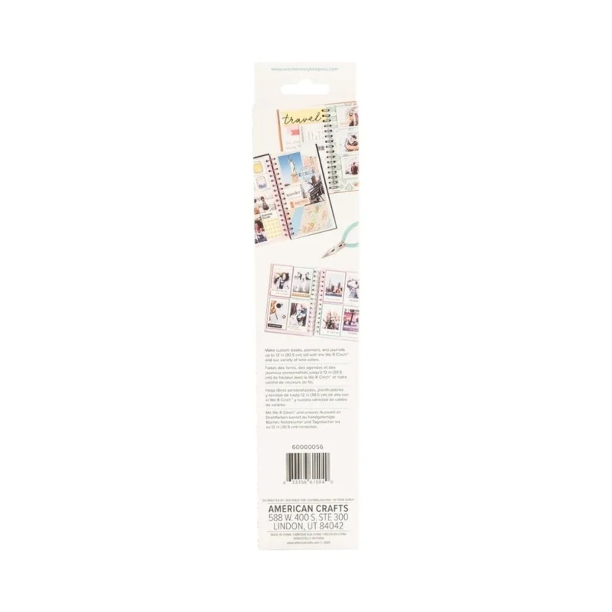 AMERICAN CRAFTS - Cinch Wire Espirales 1.58 cm - 4 Unid Rosado American Craft