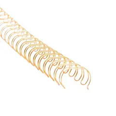 AMERICAN CRAFTS - Cinch Wire Espirales 1.58 cm - 4 Unid Dorado American Craft