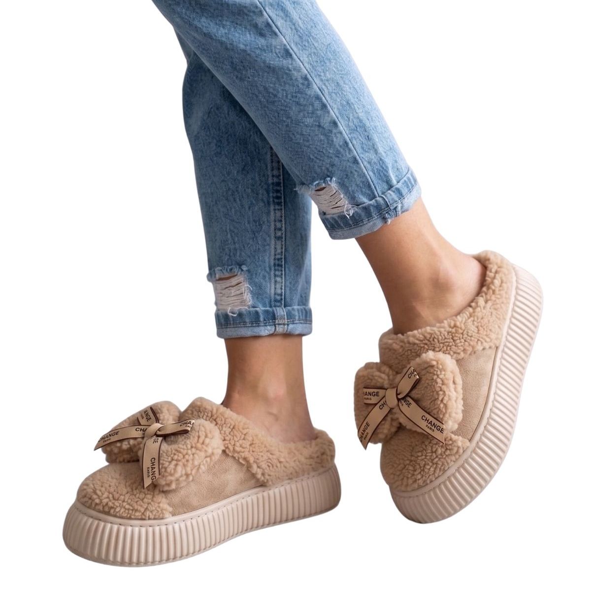 LOOK SHOP - Zapatilla De Descanso Forrada Chiporro Comoda Zapato Inviern 121