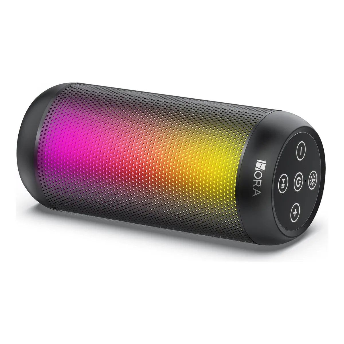 GENERICO - Bocina Bluetooth Speaker Altavoz Inalámbrico Portátil Con Luces Led 1hora 5wx2 De Potencia BELUG