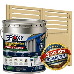 EPOXY - ESMALTE SINTETICO - CONVERTIDOR OXIDO - TINETA 4G - Beige