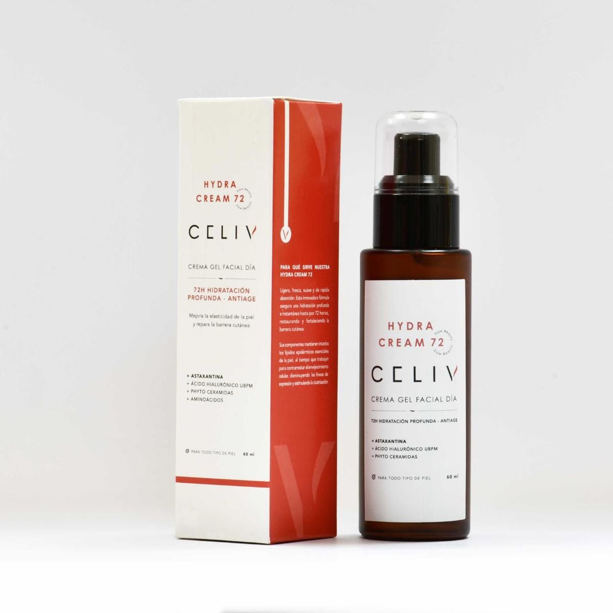 CELIV - Crema Gel Hidratante AM Hydra Cream 72h 60ml CELIV