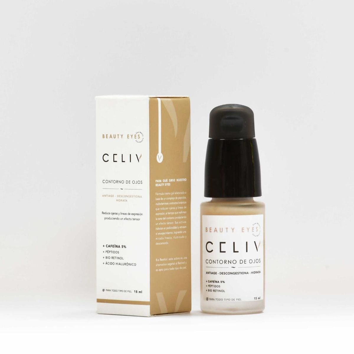 CELIV - Contorno Ojos Antiojeras Antiarrugas Beauty Eyes 15ml