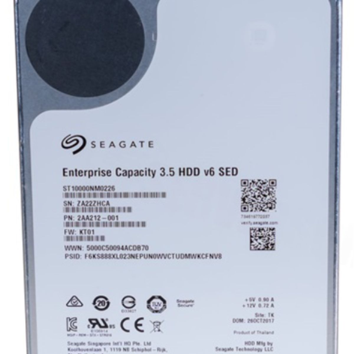 SEAGATE - SEAGATE - Disco Duro 10TB SAS 3,5"  Enterprise - Para Servidor