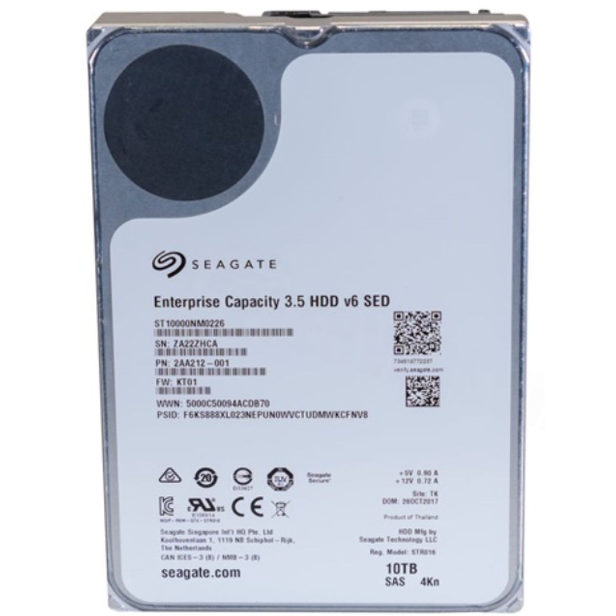 SEAGATE - SEAGATE - Disco Duro 10TB SAS 3,5"  Enterprise - Para Servidor