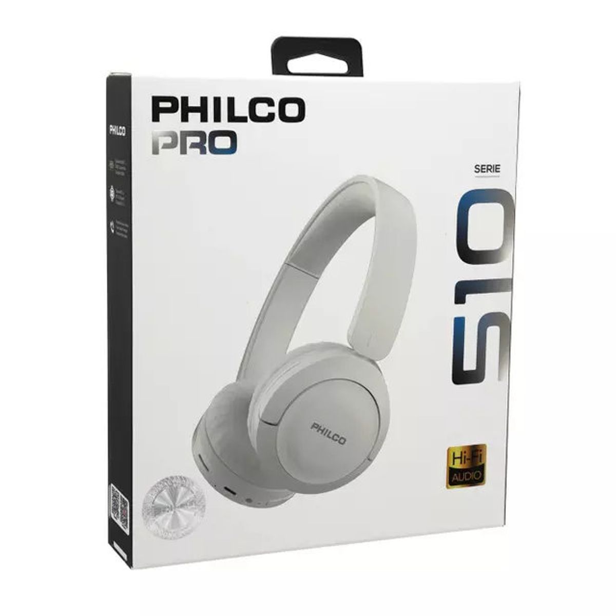 PHILCO - Audífonos On-Ear - Philco EL510B - Bluetooth - Blanco