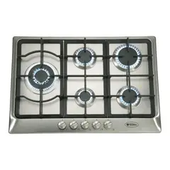 ALBIN TROTTER - Encimera Gas Natural Professional 90 5 Platos