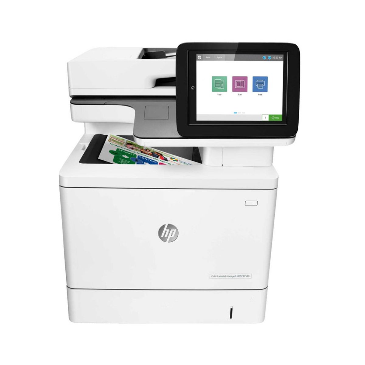 HP - Impresora Multifuncional a Color HP LaserJet Managed MFP E57540dn