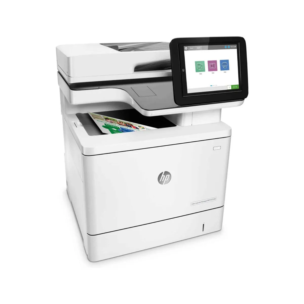 HP - Impresora Multifuncional a Color HP LaserJet Managed MFP E57540dn