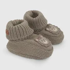 COLLOKY - Zapato Tejido Bebé Niño Café