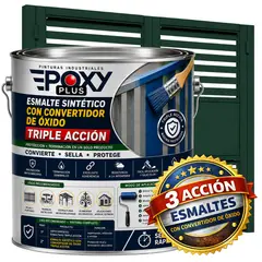 EPOXY - ESMALTE SINTETICO - CONVERTIDOR OXIDO - GALÓN - VERDE MUSGO