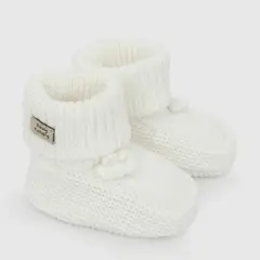 COLLOKY - Zapato Tejido Bebé Niña Blanco