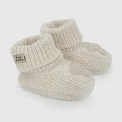 COLLOKY - Zapato Tejido Bebé Niña Blanco