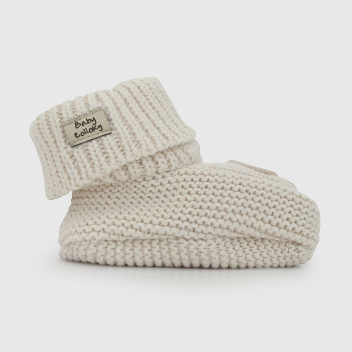 COLLOKY - Zapato tejido niña bebe blanco 0/3m - 3/6m