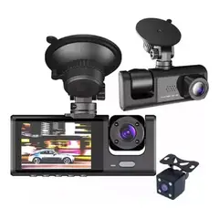 GENERICO - Cámara de Video Para Vehiculos Delantera y Trasera Con Vision Nocturna IR Baideluo 32G