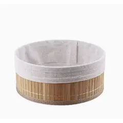 GENERICO - Canasta decorativa para pan o frutas 18 x 8 cm – estilo funcional para cocina y comedor