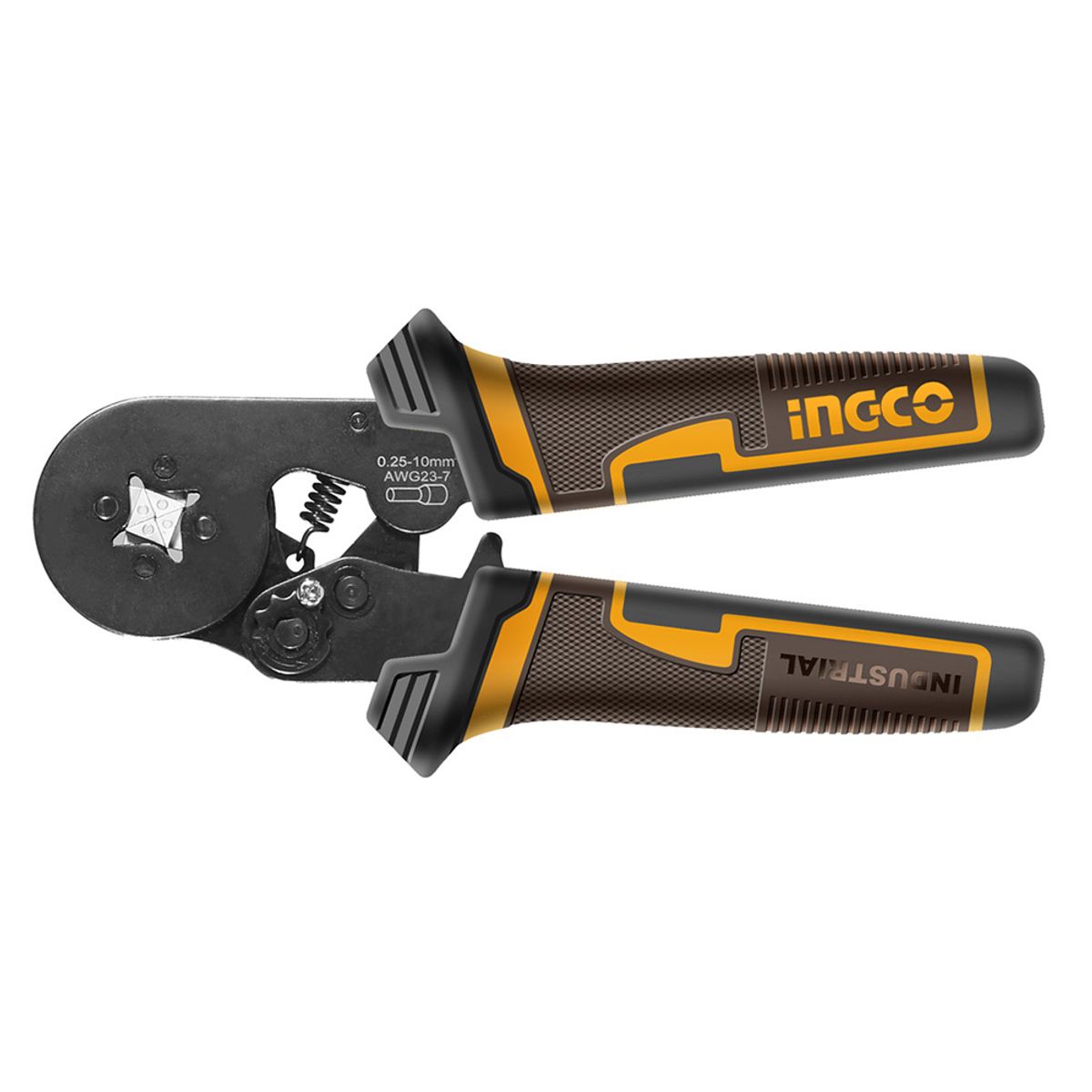 INGCO - Crimpadora Terminales Industrial 0,25-10Mm² 160Mm/6" Ingco