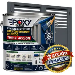EPOXY - ESMALTE SINTETICO - CONVERTIDOR OXIDO - GALÓN - GRIS HIERRO