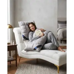 GENERICO - Pack 2 Almohadas Estándar Confort Suave - Relleno Hipoalergénico