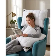 GENERICO - Pack 2 Almohadas Estándar Confort Suave - Relleno Hipoalergénico