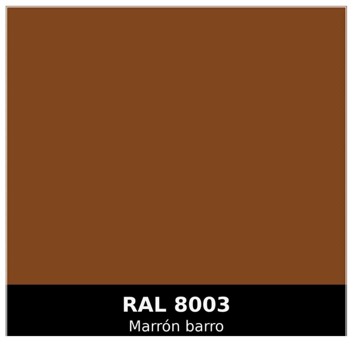 EPOXY - ESMALTE SINTETICO - CONVERTIDOR OXIDO -  GALÓN -  MARRÓN BARRO