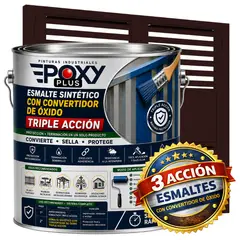 EPOXY - ESMALTE SINTETICO - CONVERTIDOR OXIDO - GALÓN - MARRÓN SEPIA