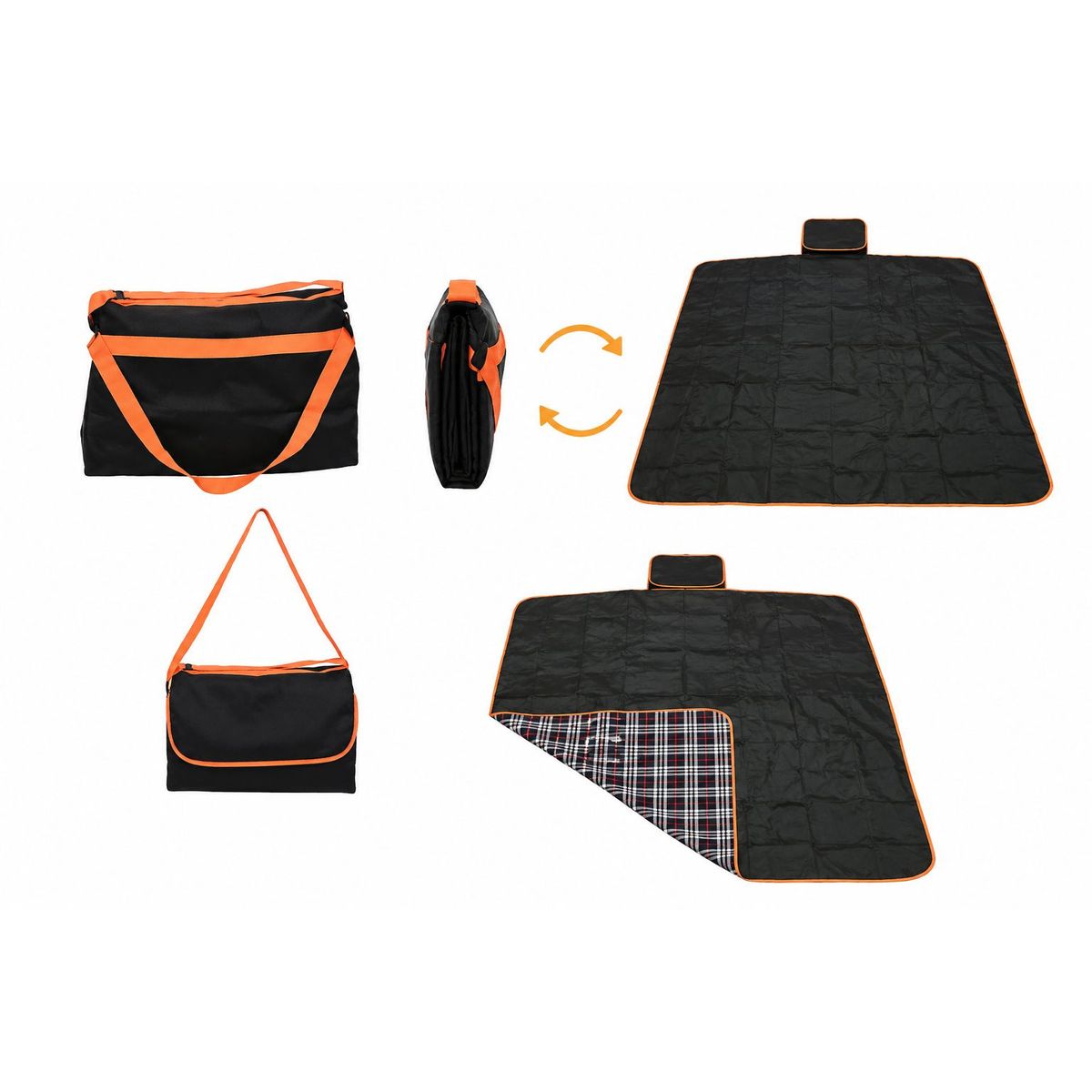 GENERICO - Manta Picnic Plegable Bolso Para Camping