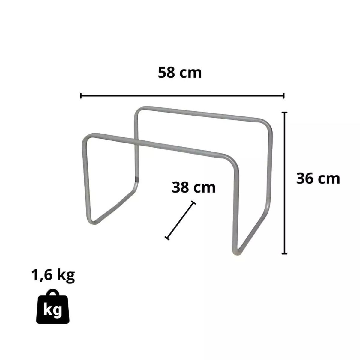 MAXCARE - Alza Ropa Rectangular Maxcare ALZ013