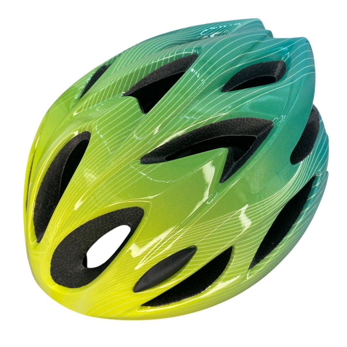 GENERICO - Casco Bicicleta Niño Niña Patinaje Regulable Sin Visera Talla Regulable 52-58cm