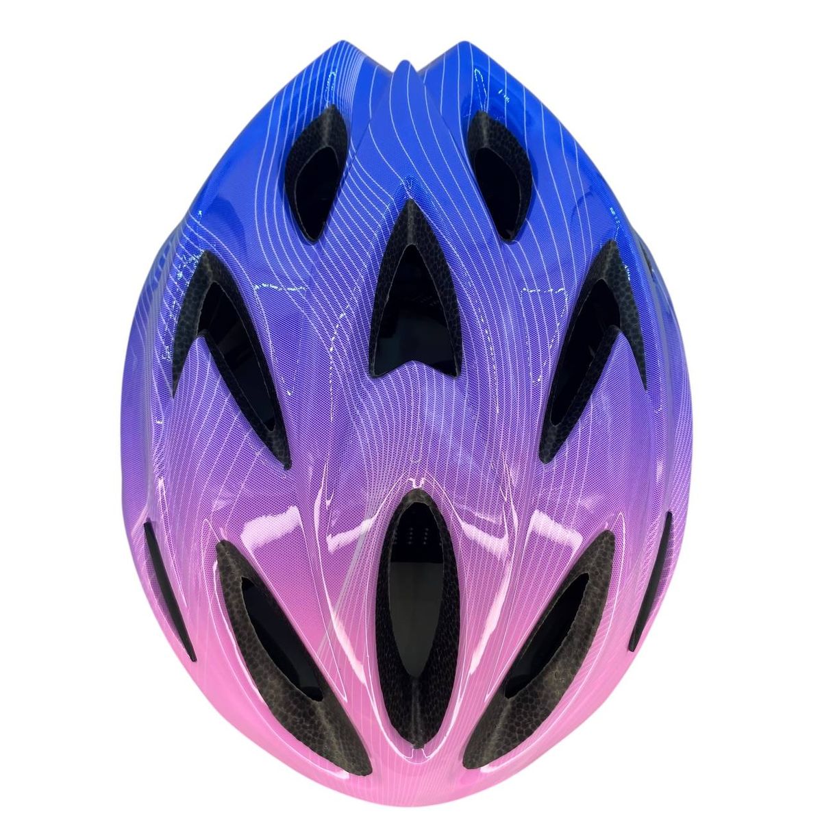 GENERICO - Casco Bicicleta Niño Niña Patinaje Regulable Sin Visera Talla Regulable 52-58cm