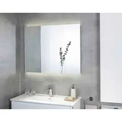 GENERICO - Espejo Rectangular Luxe2 con Luz Led Wasser