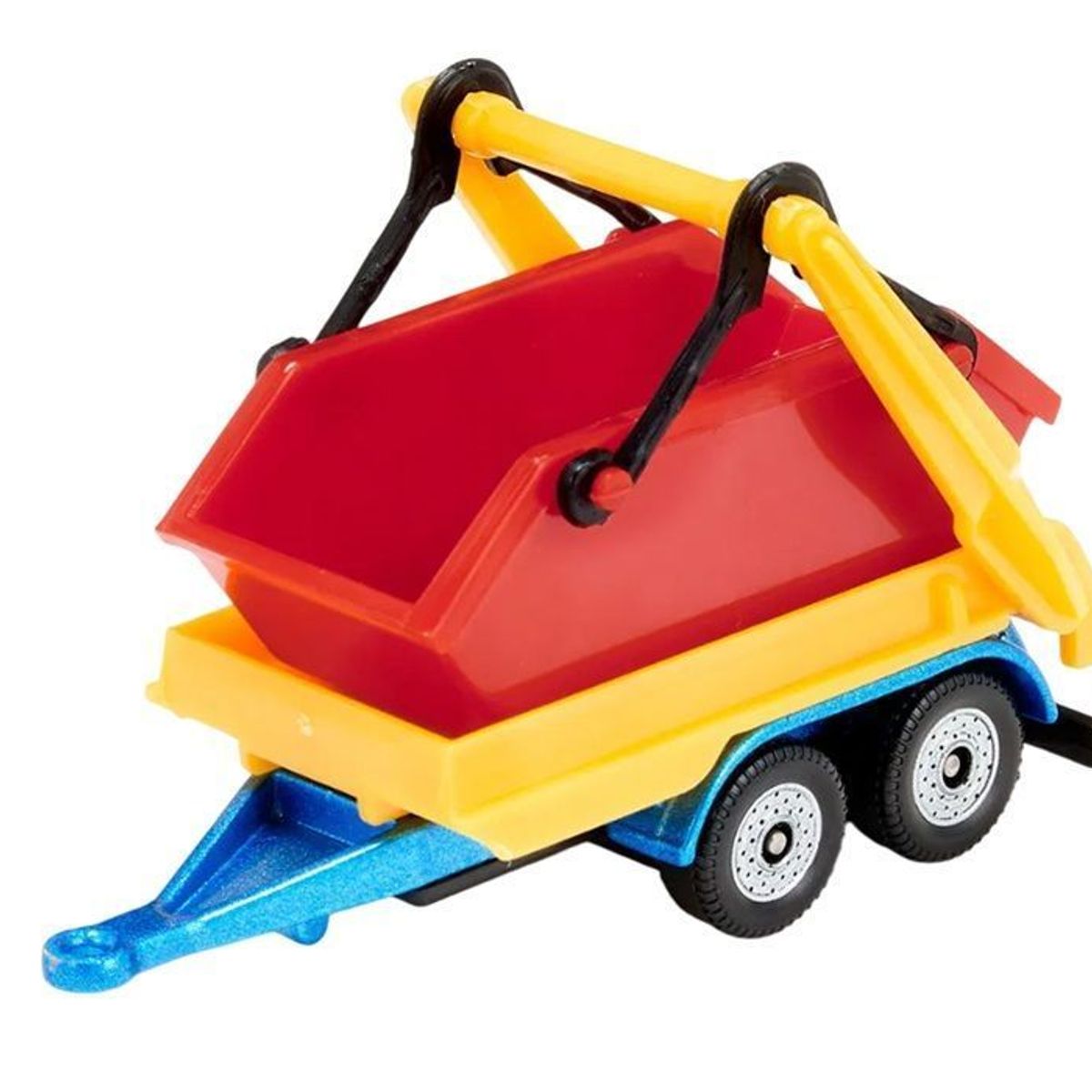 GENERICO - CAMION PORTA CONTENEDOR CON REMOLQUE 152x35x47MM