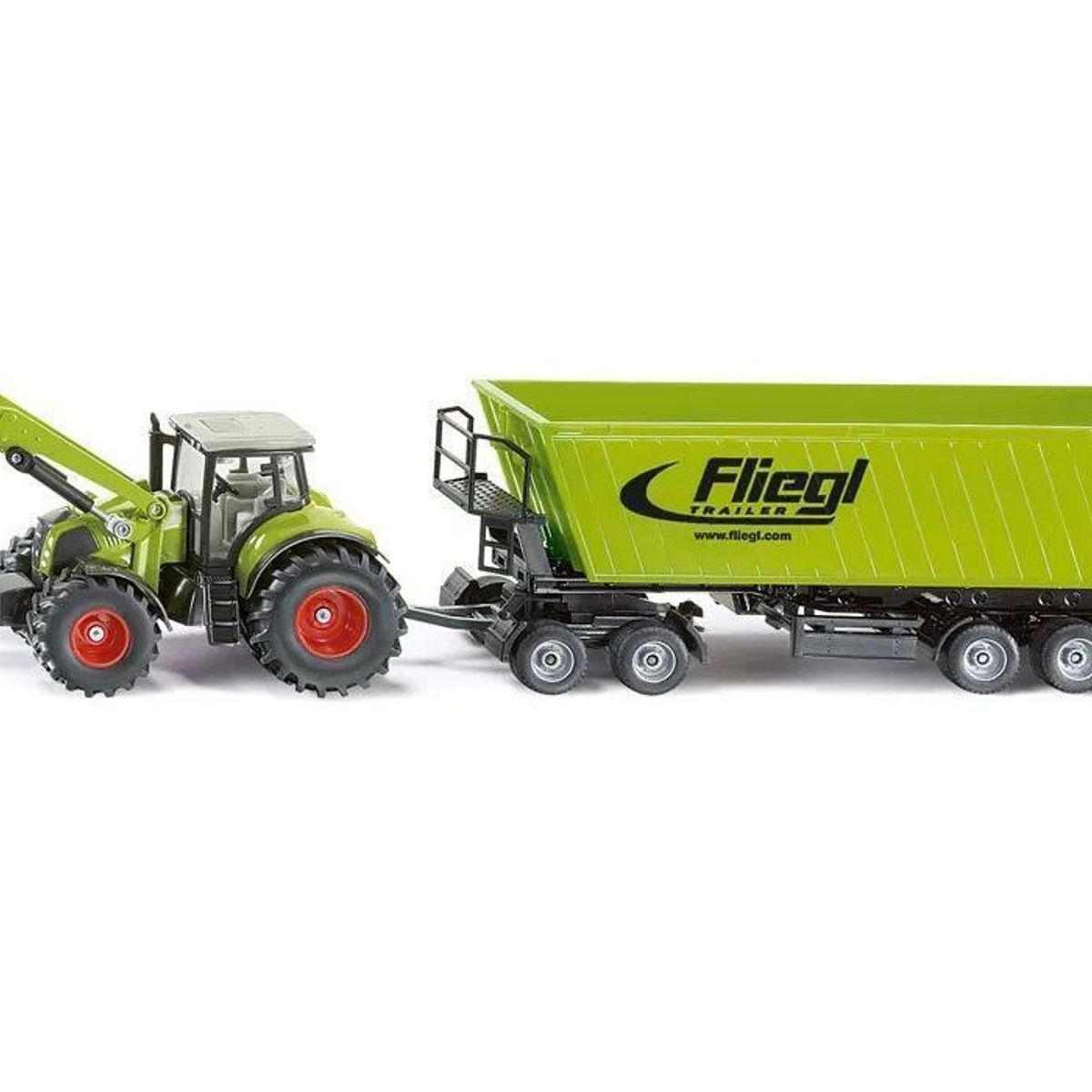 GENERICO - TRACTOR CLAAS AXION 850 CON PALA, QUINTA RUEDA Y COLOSO FLIEGL 1.50