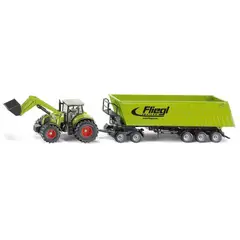 GENERICO - TRACTOR CLAAS AXION 850 CON PALA, QUINTA RUEDA Y COLOSO FLIEGL 1.50