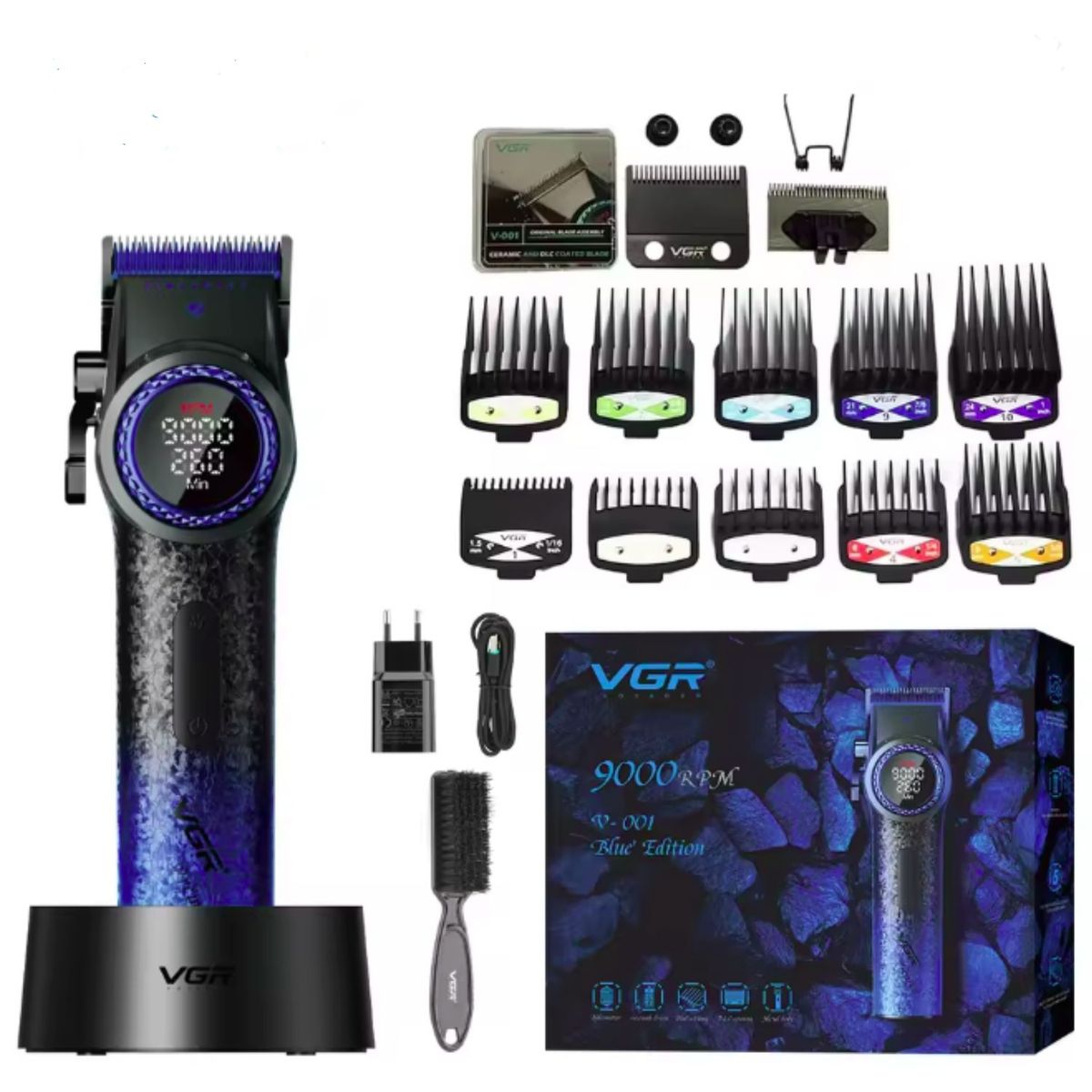 VGR - VGR cortadora de pelo V-001 Edicion azul