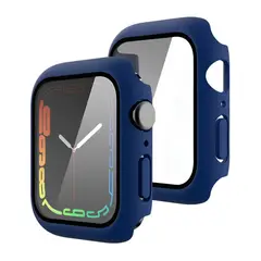 GENERICO - Carcasa Para Apple Watch Con Vidrio Templado Premium Series 44mm