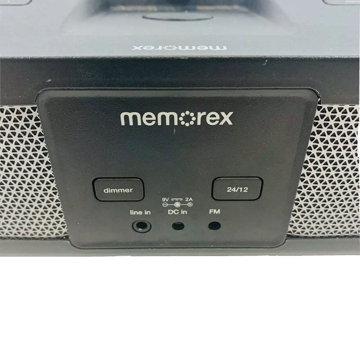 MEMOREX - Radio Reloj Despertador dual parlante