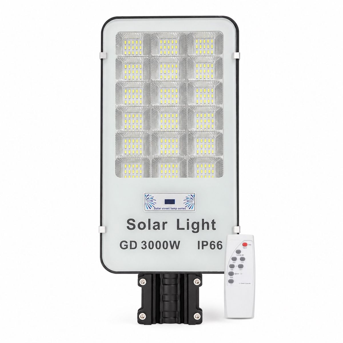 DOPA - Foco Lampara Solar Led 3000w Exterio Ip66 Con Control Remoto