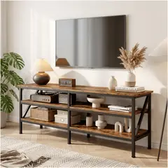 HOMER DESIGN - Rack Tv Mariana 140x40x51cm Tipo Estanteria Mulifuncional