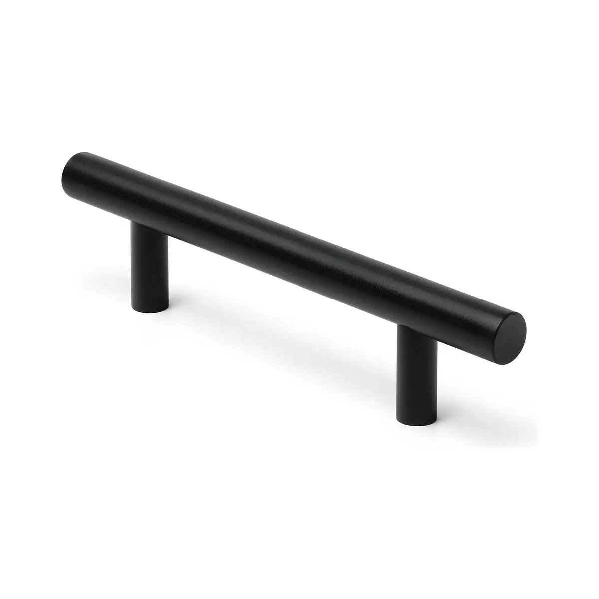 GENERICO - Pack 10 Tiradores de Acero para Puertas y Cajones Negro Mate de 15 cm  BELUG