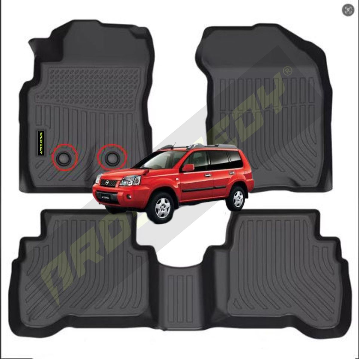 GENERICO - PISOS CALCE PERFECTO PROSPEEDY NISSAN XTRAIL 2000-2014