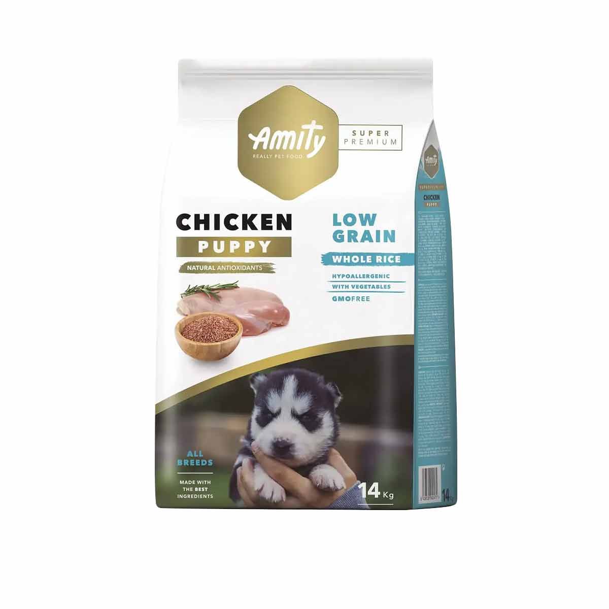 AMITY - Amity - Alimento Cachorro Low Grain Pollo 4 KG