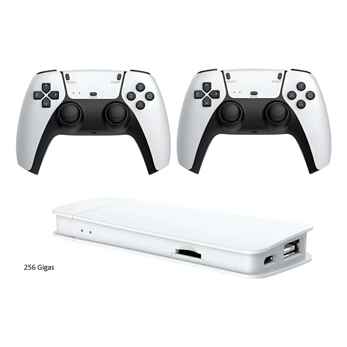 GENERICO - Game Stick 64G o 256G  con 2 Mando Inalambrico M15