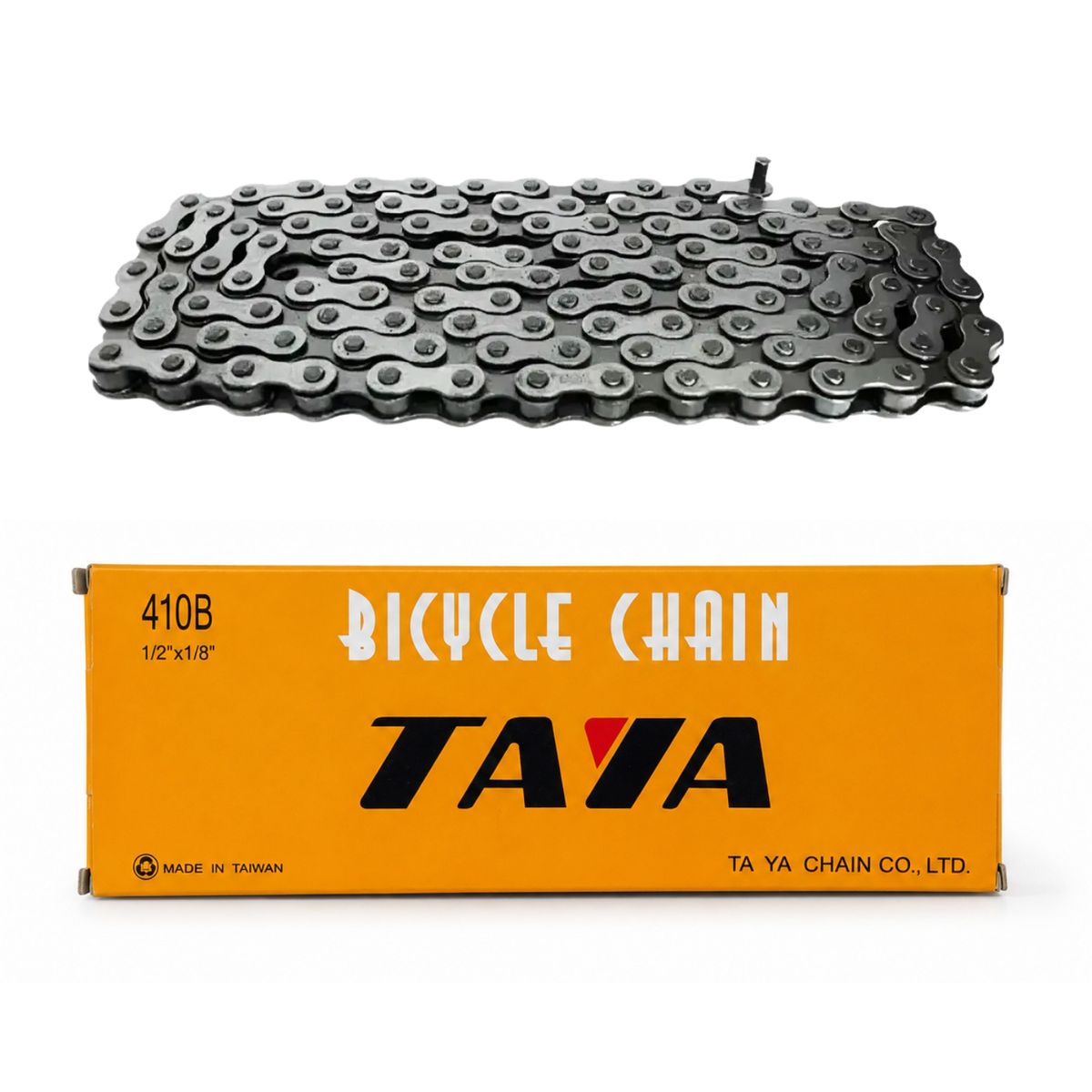 GENERICO - Cadena Bicicleta 1 V - Single Speed, Bmx, Taya 1/2x1/8