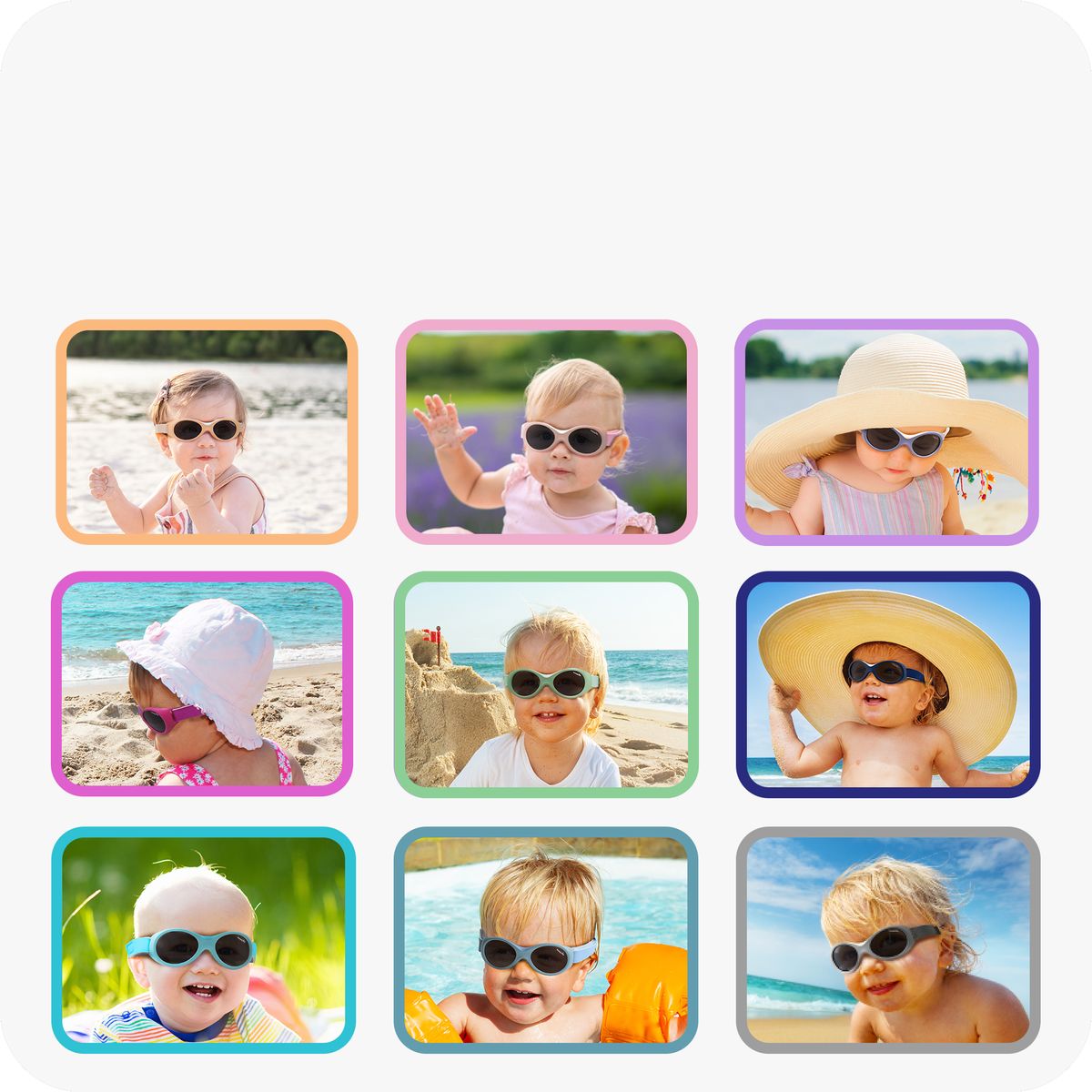 MAUSITO - Lentes de Sol para Bebés 0-18 meses Baby Surfer Mausito