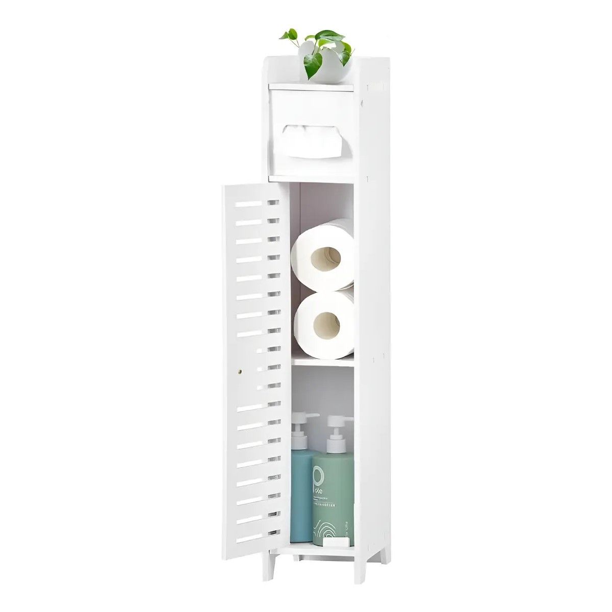 GENERICO - Mueble Estante Baño Organizador Repisas Cocina Esquinero BELUG