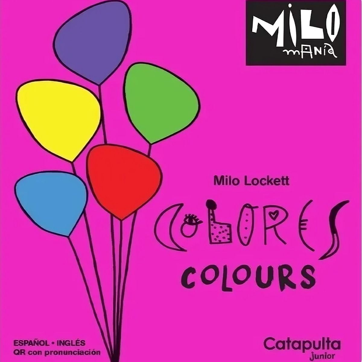 TOP10BOOKS - LIBRO Milomanía Colores bilingüe - CATAPULTA EDITORES