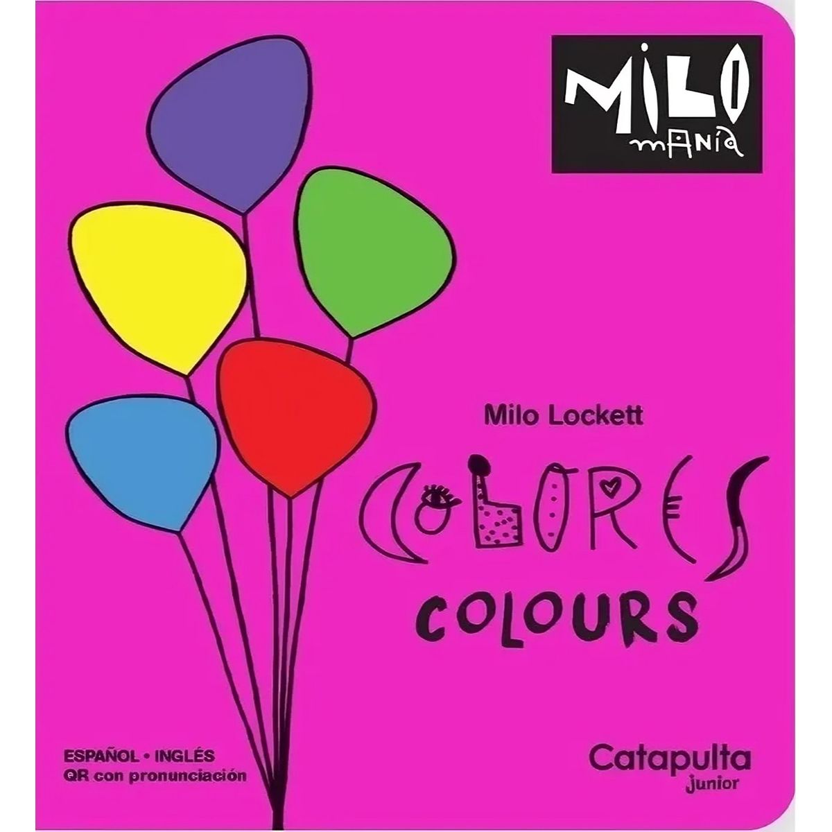 TOP10BOOKS - LIBRO Milomanía Colores bilingüe - CATAPULTA EDITORES