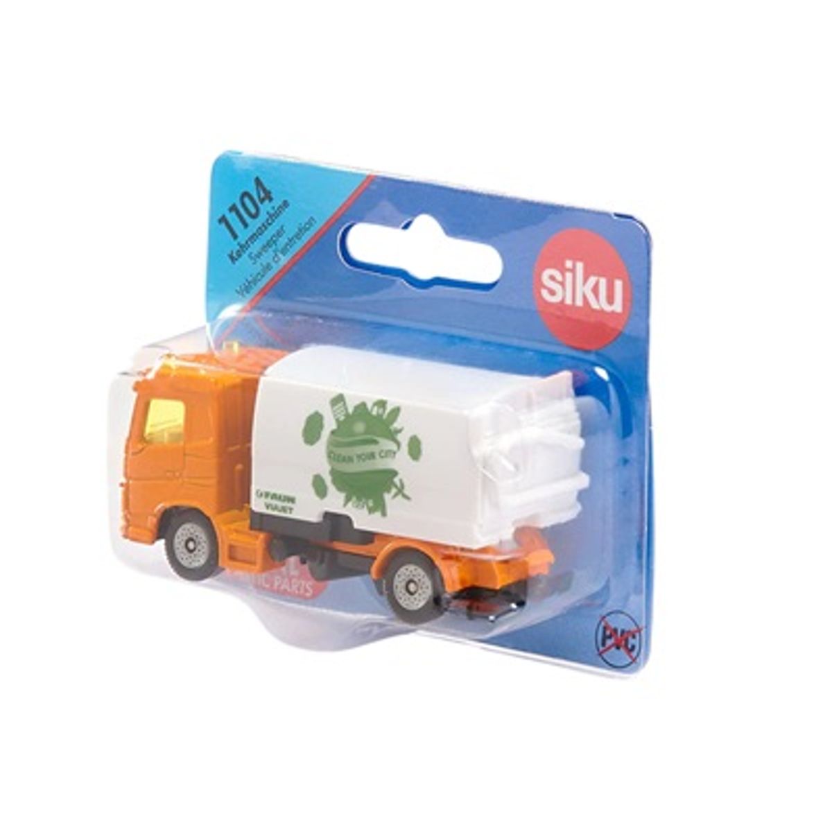 GENERICO - CAMION BARRENDERO DE CALLES BLISTER 80x32x40MM