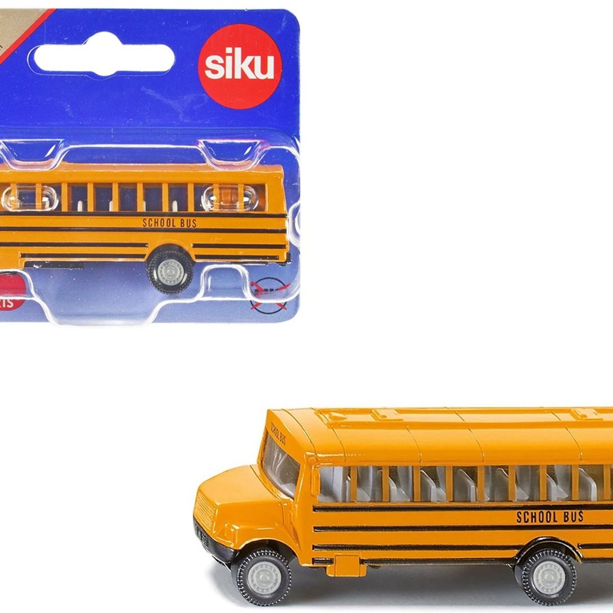 GENERICO - BUS ESCOLAR AMERICANO THOMAS-INTERNATIONAL 86x25x30MM
